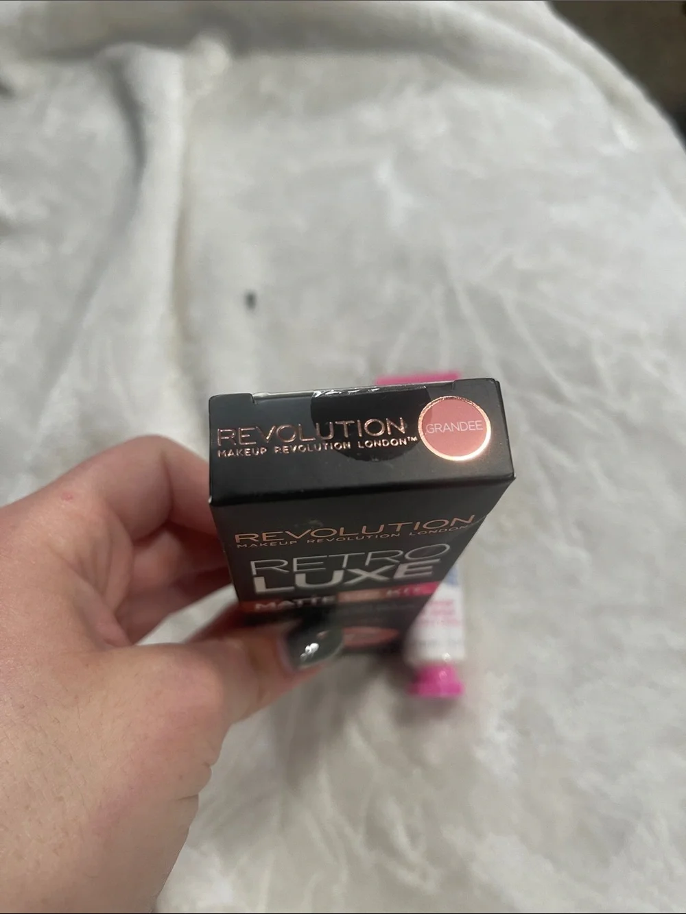 Revolution Retro Luxe Matte Lip Kit – Grandee Pink